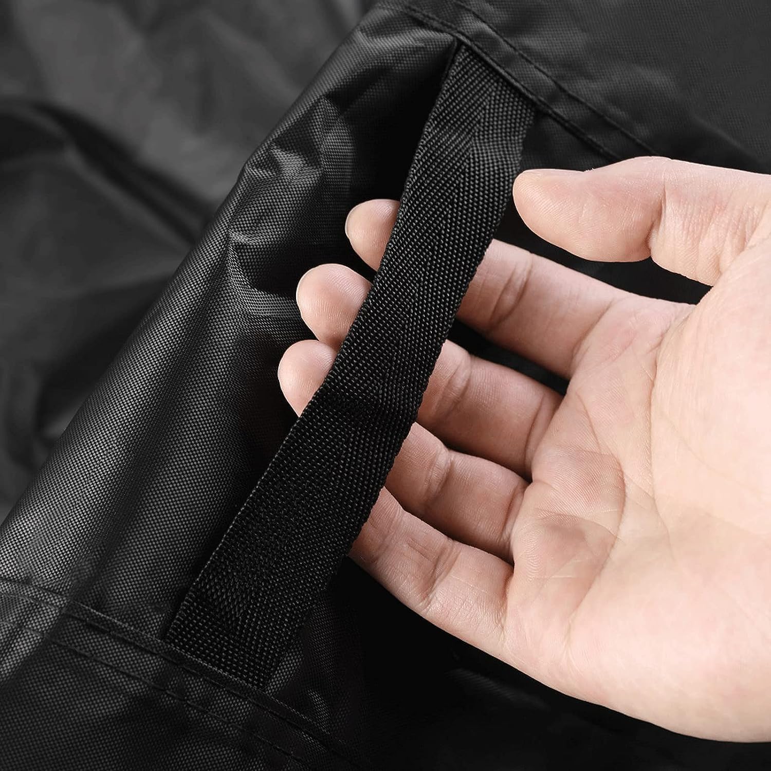 Cubiertas redondas para muebles de patio, mesa y silla al aire libre, cubierta impermeable resistente a los rayos UV antidecoloración