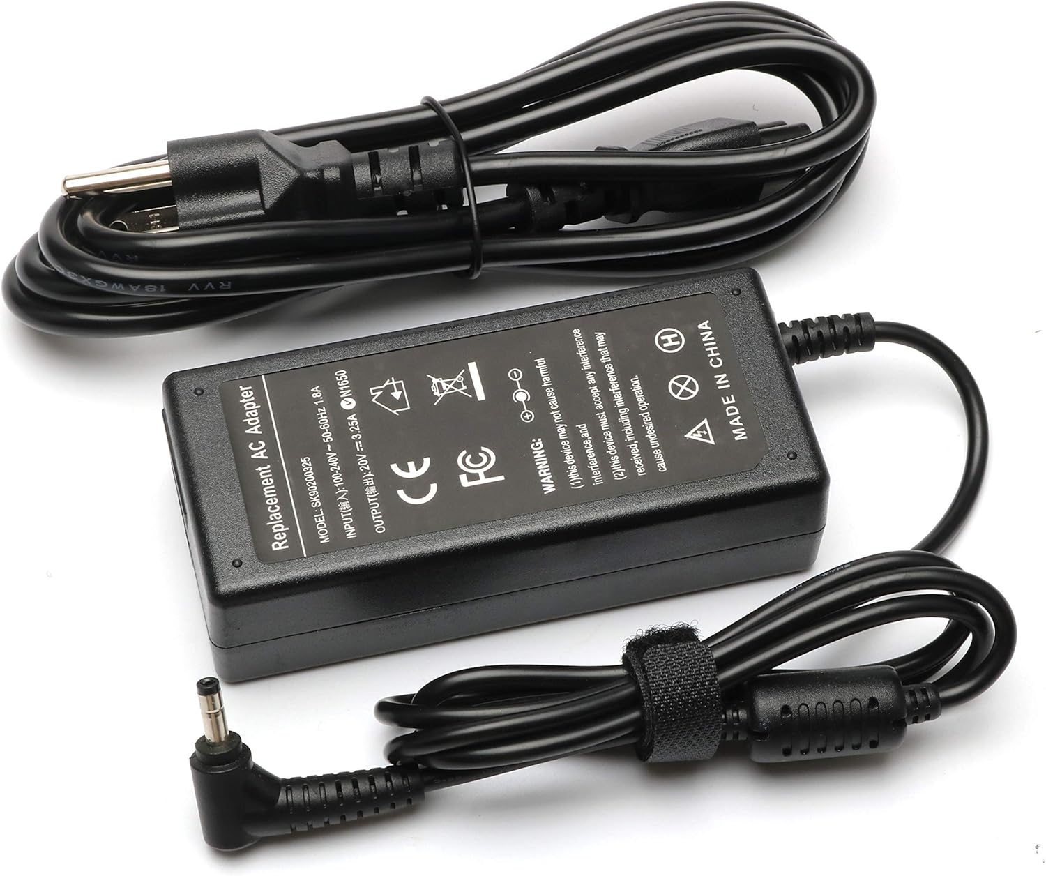 Cargador de CA de 65 W y 45 W para Lenovo IdeaPad 100S 110 110S 120 120S 310 320 330S S340 510 710S, Flex 4 1470 1580 1130 Flex 5 1570 1470 ADL45WCC