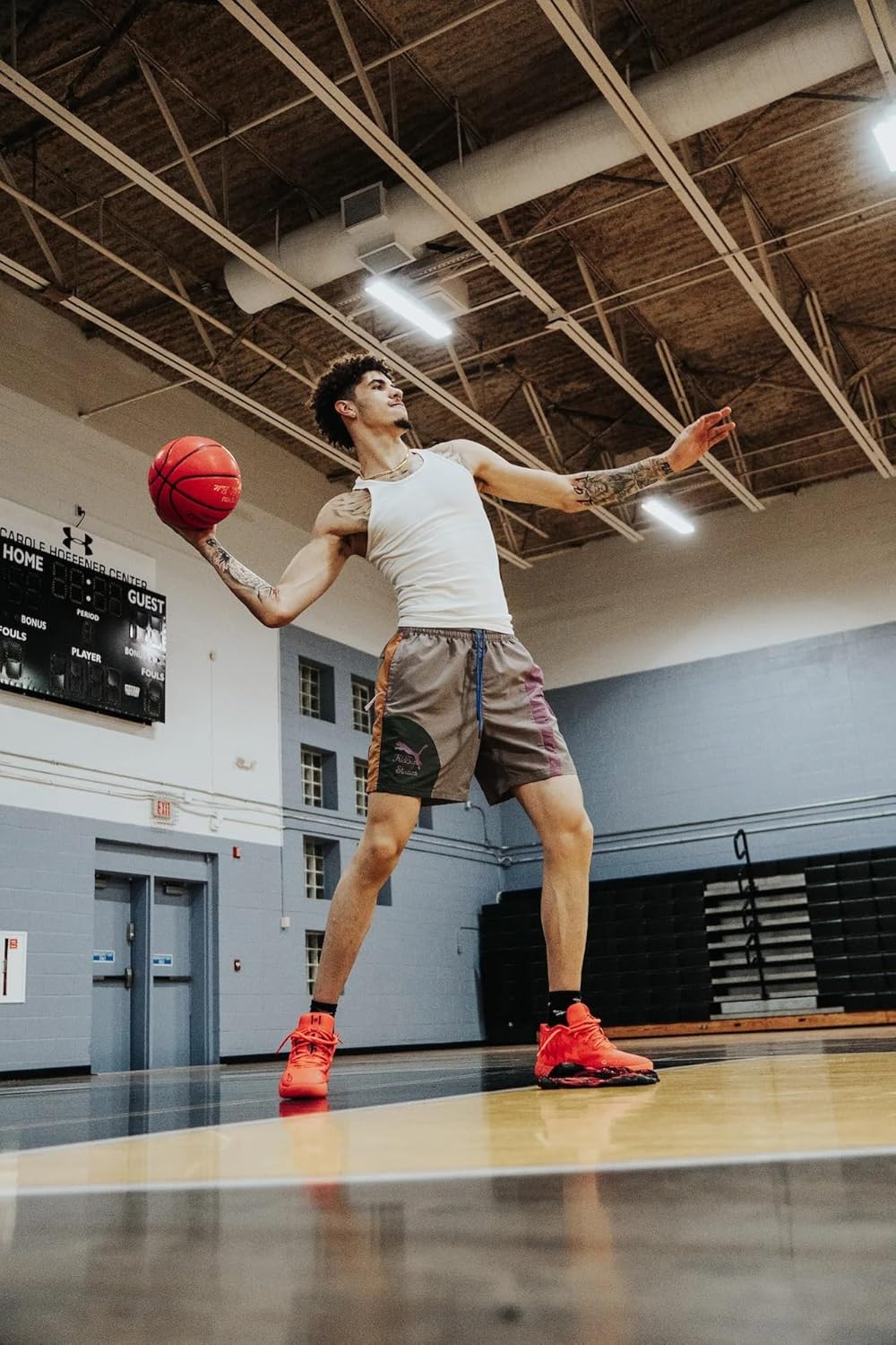 POWERHANDZ LaMelo Ball 1Ball Goal Weighted Training Basketball, Outdoor or Indoor Practice, Improve Ball Handling, Passing, Strength, Increase Grip,
