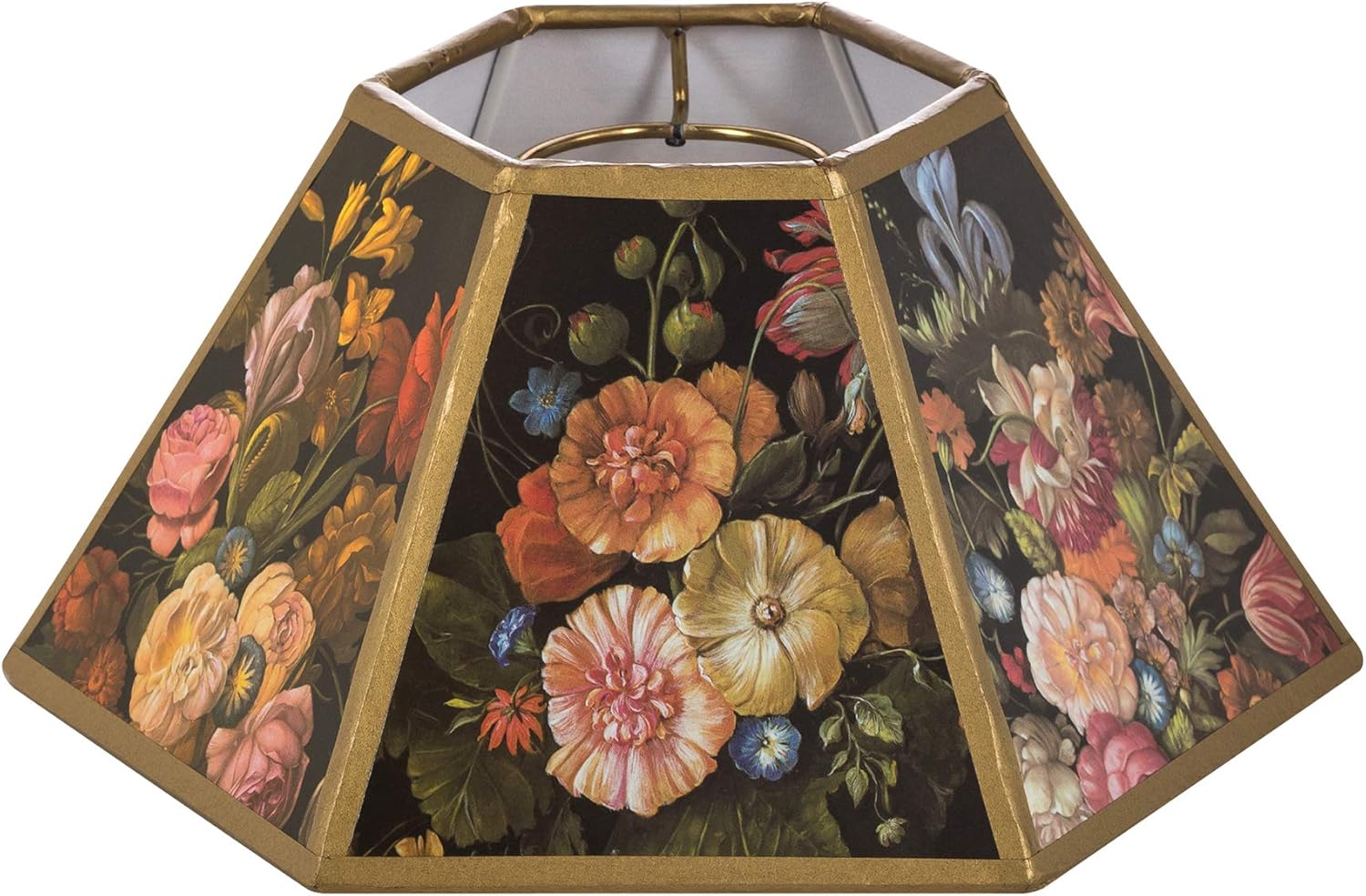 Flower – Pantalla de repuesto para lámpara de chimenea de 10 pulgadas (4.5 x 10 x 5.5)
