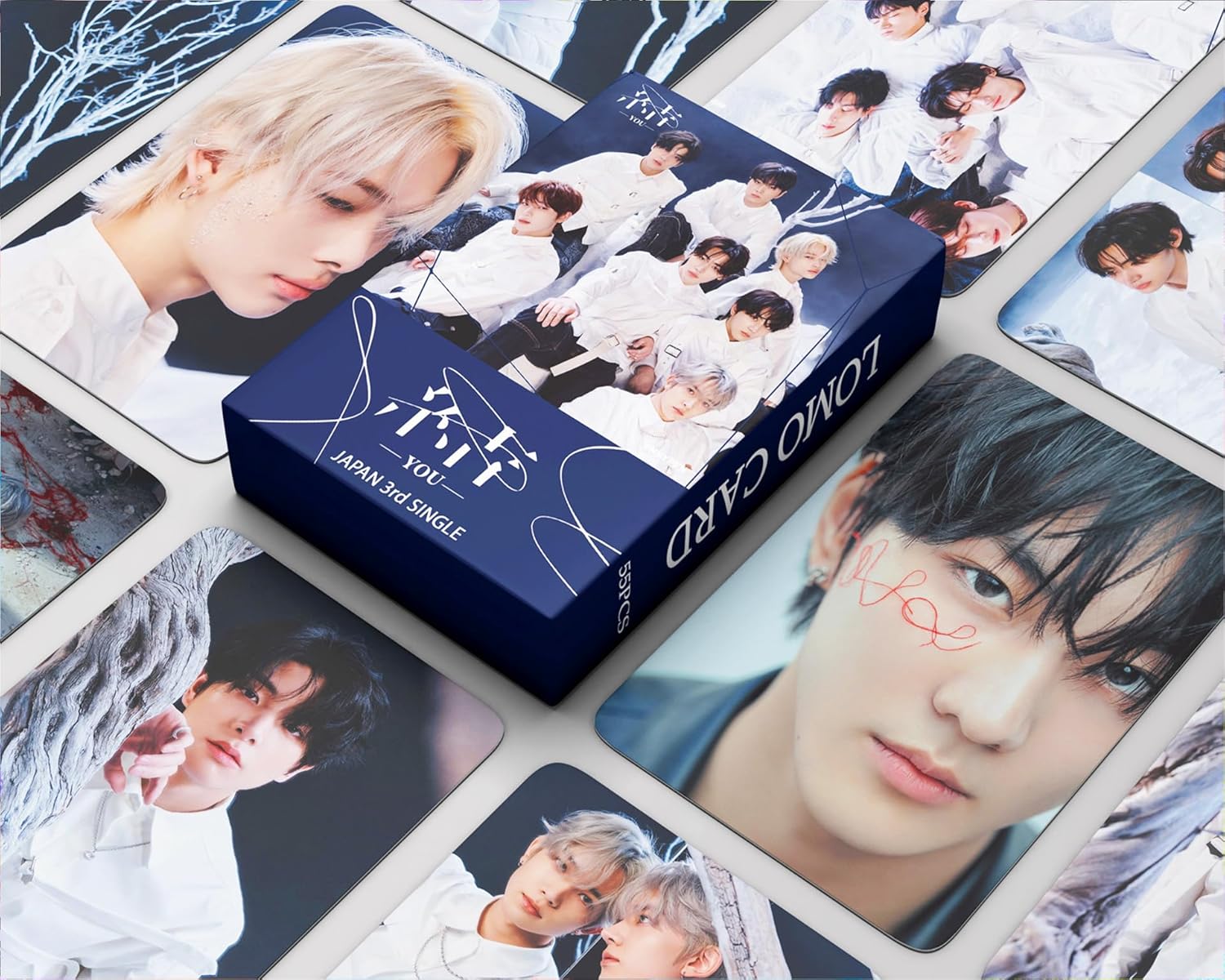 ENHYPEN You Photocards 55 piezas 2023 Nuevo álbum You Lomo Cards Kpop Merchandise Regalo para fanáticos, niños y niñas, ENGENE-Tipo B