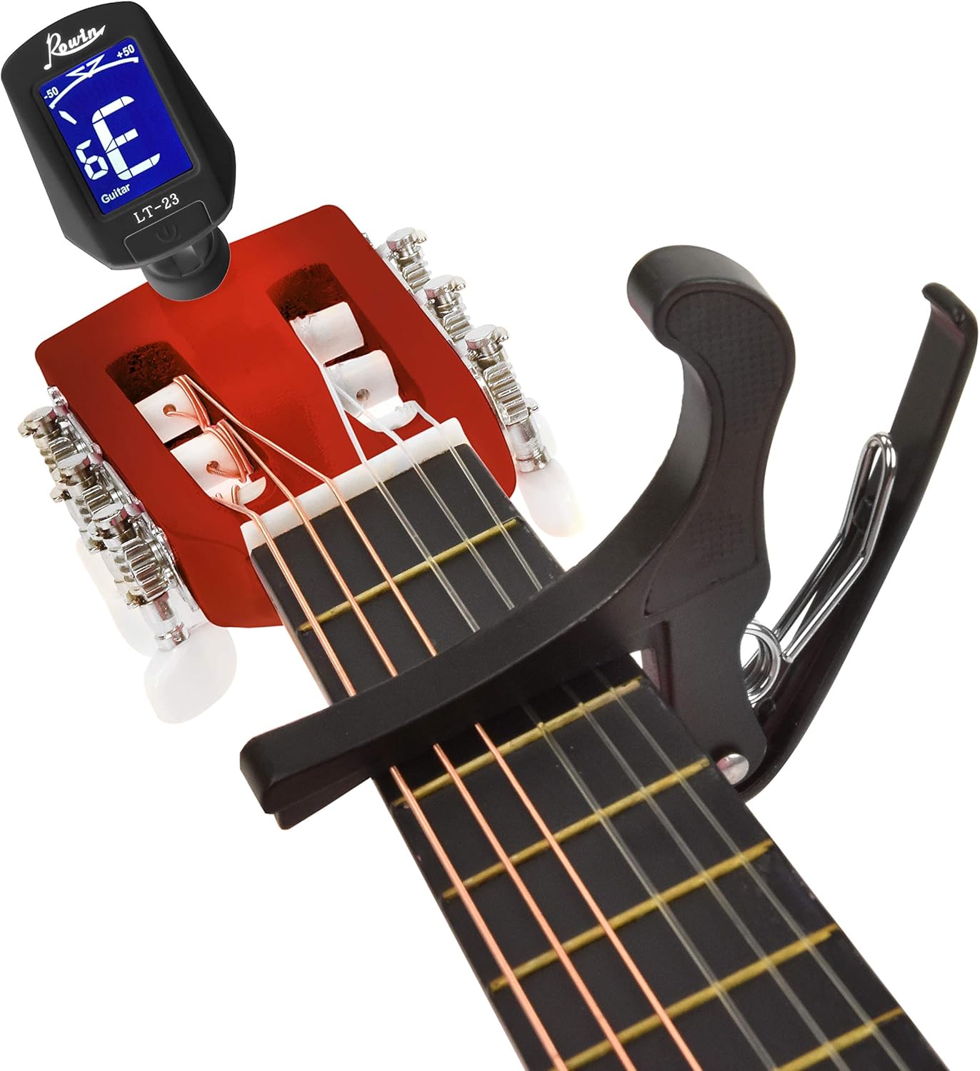 Guitarra de madera de 30pulgadas con funda y accesorios para niños, niñas y principiantes – Madera