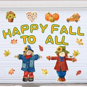 25 imanes de otoño para puerta de garaje, imanes extraíbles de otoño, decoración de puerta de garaje, espantapájaros, hojas, girasoles, calabaza, 25 imanes de otoño para puerta de garaje, imanes extraíbles de otoño, decoración de puerta de garaje, espantapájaros, hojas, girasoles, calabaza,