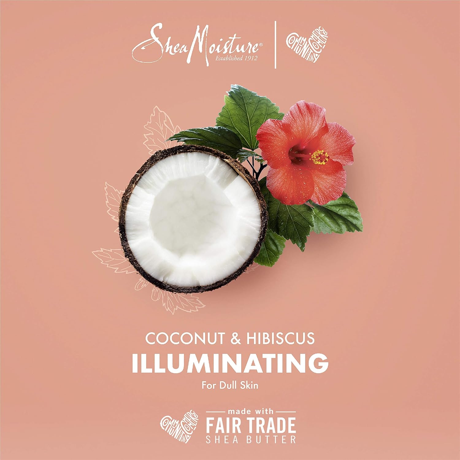 SheaMoisture Tratamiento acondicionador sin enjuague para todo tipo de cabello, aceite de coco 100% extra virgen y crema para mejorar los rizos de