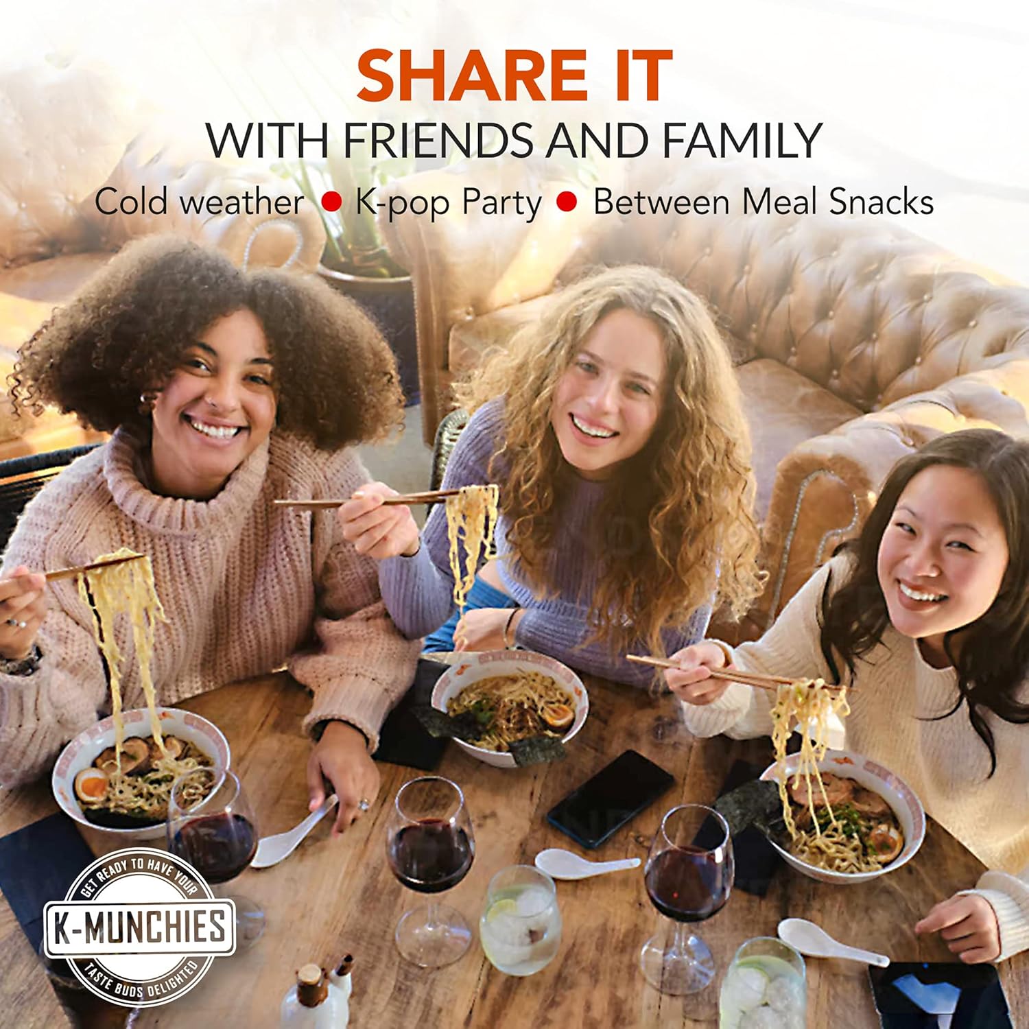 Pulmuone – Fideos coreanos Ramyun no fritos, paquete de 4 fideos instantáneos coreanos sabor picante, fácil de cocinar, auténtico ramen coreano con