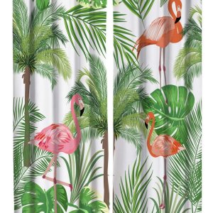 Blackout Curtains Thermal Insulated Flamingo Solid Pattern Metal Grommet Elegant Room Drapes Window Curtain for Bedroom Living Room 40×84 Inch x2 Blackout Curtains Thermal Insulated Flamingo Solid Pattern Metal Grommet Elegant Room Drapes Window Curtain for Bedroom Living Room 40×84 Inch x2