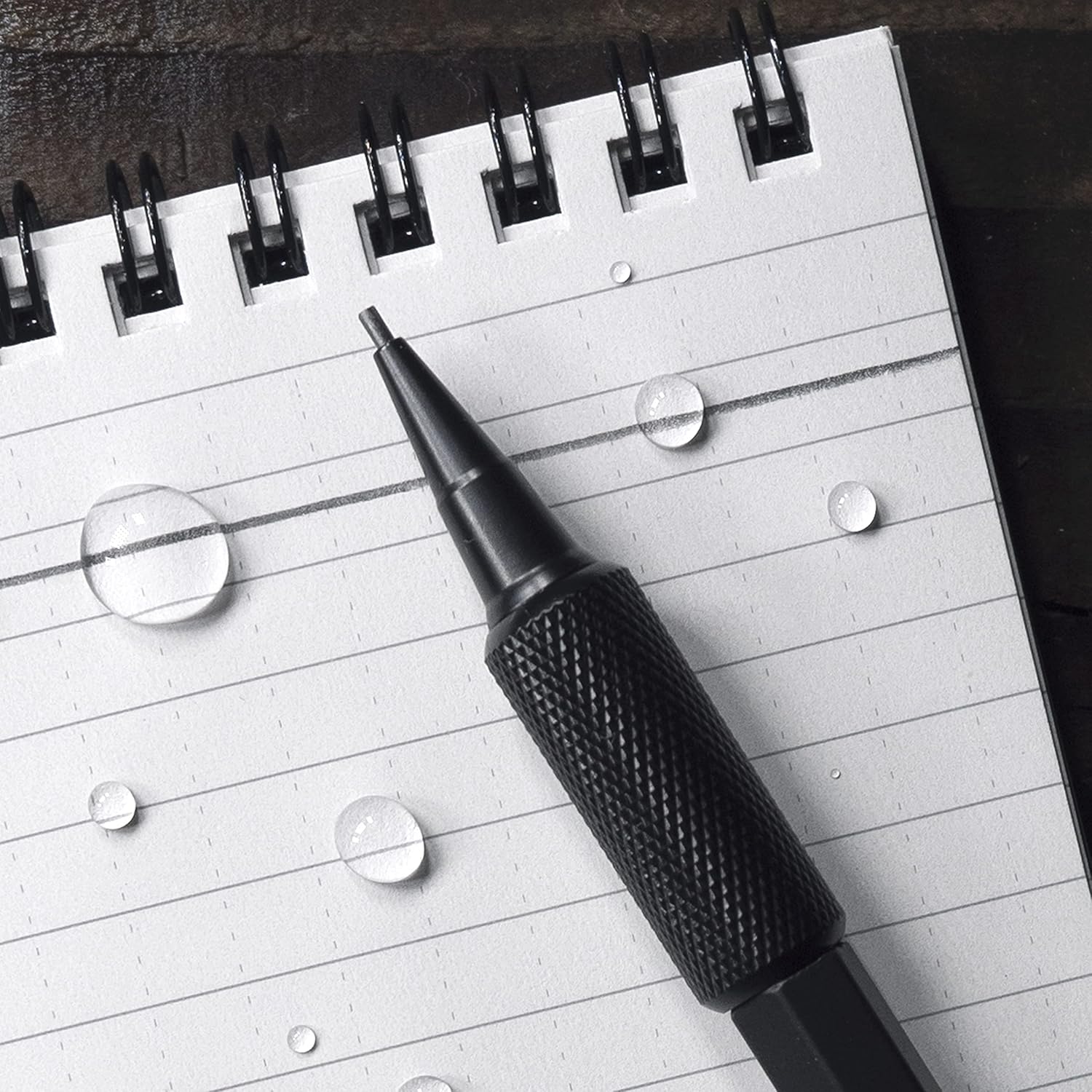 Rite in the Rain – Lápices mecánicos resistentes a la intemperie de 1.3 mm, mina negra, paquete de 3 unidades (N. TAC13)