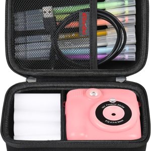 ESOXOFFOREGKTZAnchiooWEEFUN 1080P HD 0 Ink – Estuche de transporte para cámara fotográfica de impresión instantánea, portátil, mini cámara de ESOXOFFOREGKTZAnchiooWEEFUN 1080P HD 0 Ink – Estuche de transporte para cámara fotográfica de impresión instantánea, portátil, mini cámara de