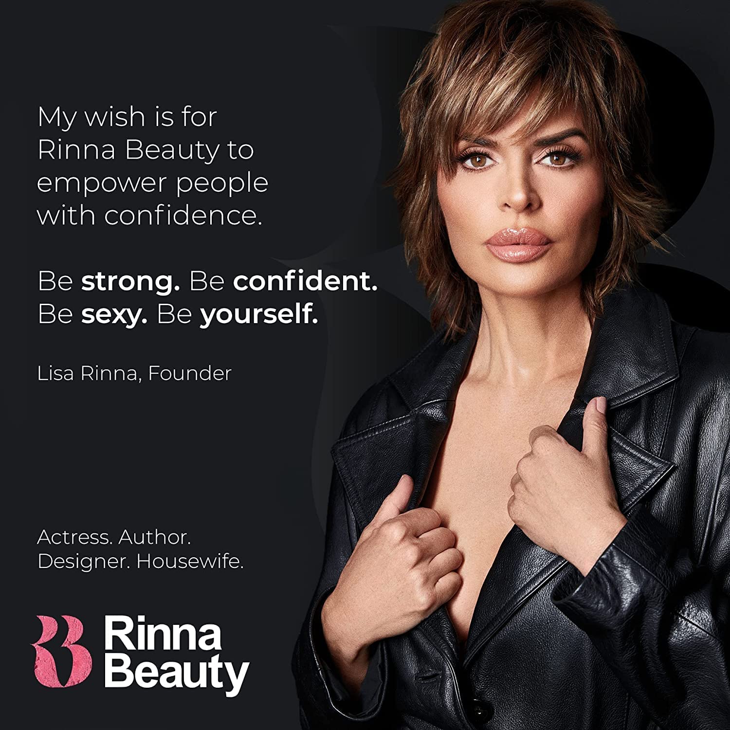 Rinna Beauty larger Than Life – Aceite para rellenar los labios, bomba brillante, hidrata e hidrata los labios, relleno natural con el tiempo,