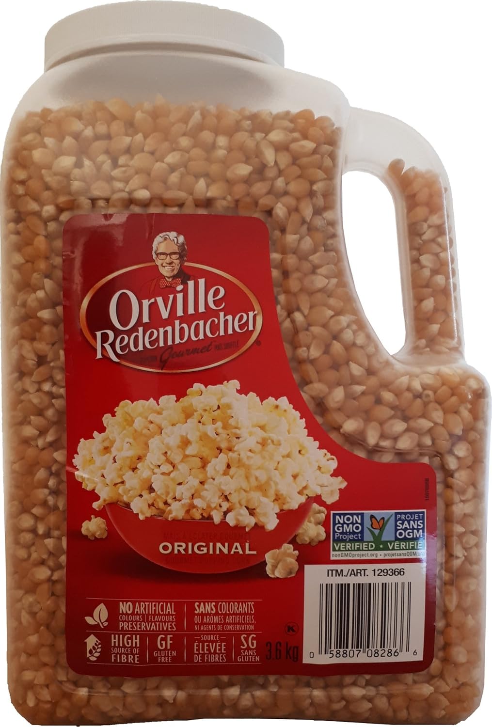 Orville Redenbacher Original Gourmet Popping Maíz Jarra de 7.9 lbs