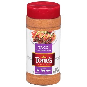 Tone’s Mezcla de condimentos para tacos, coctelera de 10 onzas Tone’s Mezcla de condimentos para tacos, coctelera de 10 onzas