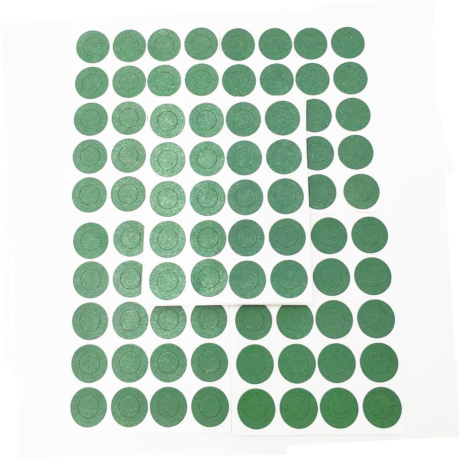 ZIYUCOOL 500 anillos de junta de aislamiento de batería 18650, autoadhesivo, papel adhesivo, junta de papel de cebada de las tierras altas - Imagen 6