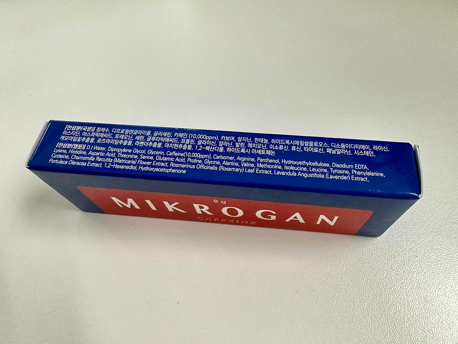 MIKROGAN CAFFEINE – Suero para el crecimiento de pestañas y cejas
