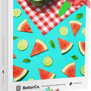 When Life Gives You Melons Puzzle – Rompecabezas de picnic de sandía de verano – Rompecabezas de 1000 piezas para adultos When Life Gives You Melons Puzzle – Rompecabezas de picnic de sandía de verano – Rompecabezas de 1000 piezas para adultos