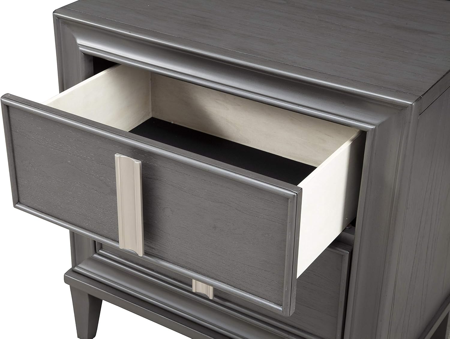 Lorraine – Mesita de noche, color gris