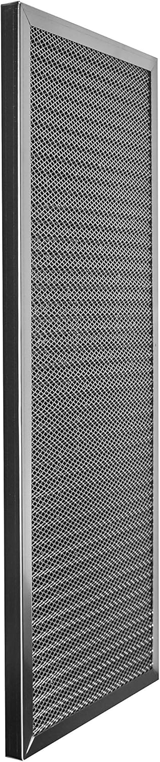 LifeSupplyUSA Filtro electrostático de aluminio resistente de 12 x 30 x 1 reemplazo de aire acondicionado lavable y reutilizable, óptimo para HVAC
