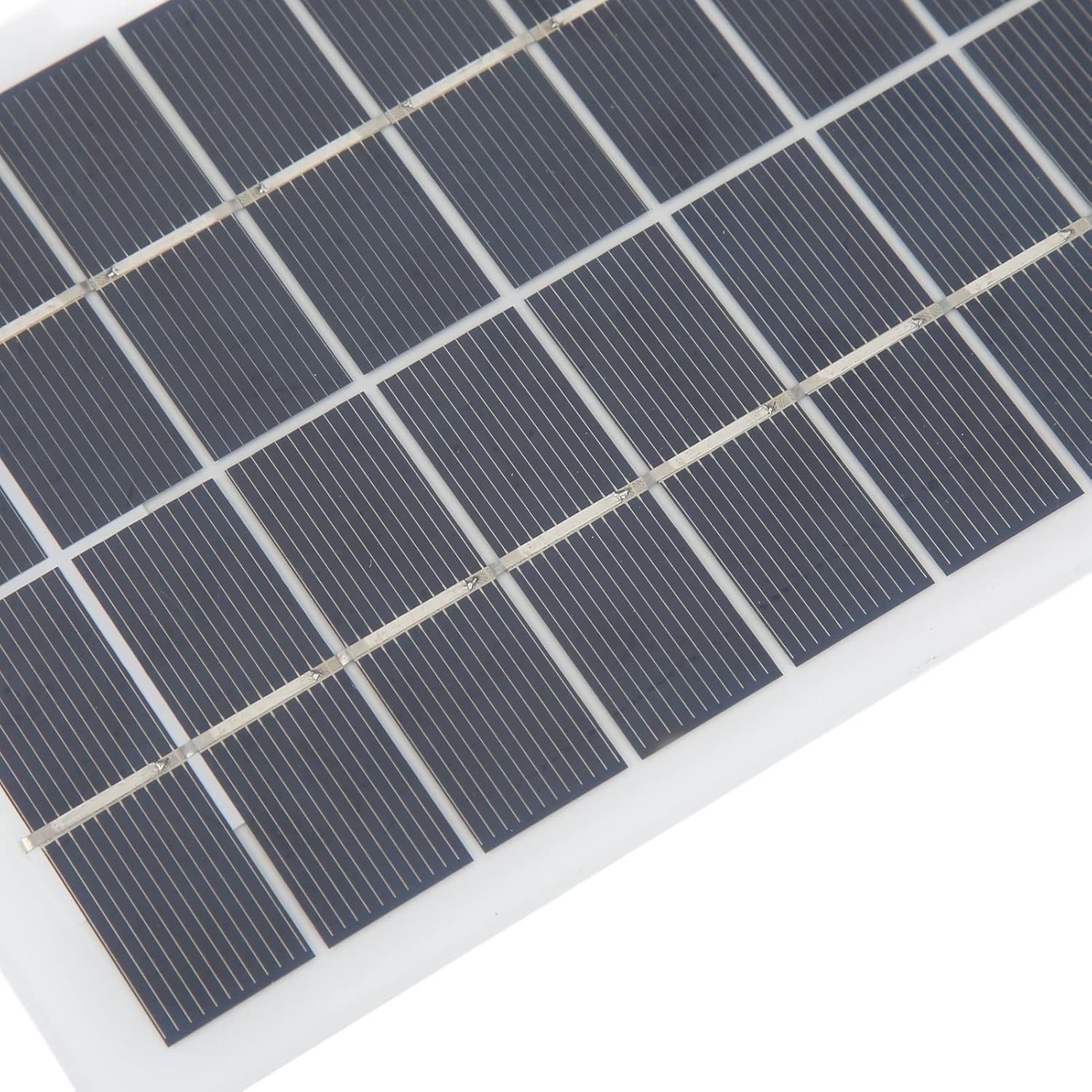 Panel solar, alta tasa de conversión portátil de 12 V de silicona policristalina de carga de panel solar, kit de panel solar para luces de