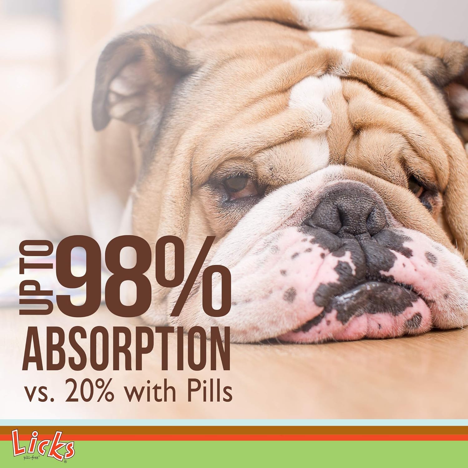 Licks – Alivio de la alergia y la piel del perro sin píldoras, Omega 3, vitaminas y suplementos para aliviar la picazón, suplemento de cúrcuma para