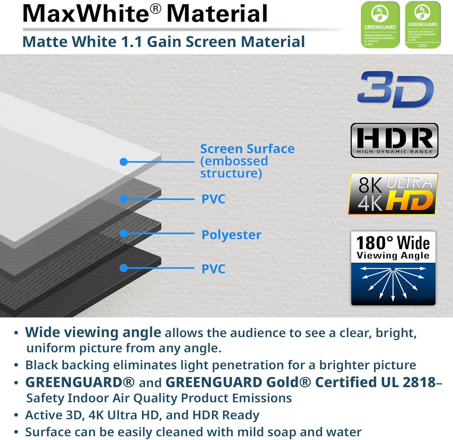 Elite Screens Yard Master Wireless, 125 pulgadas Diag. Pantalla de proyector motorizada para exteriores 169, batería de iones de litio recargable