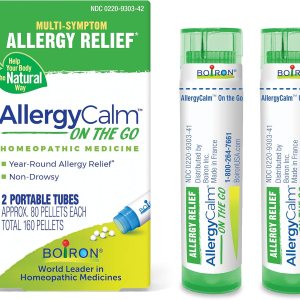 Boiron AllergyCalm On The Go para aliviar la alergia y la fiebre del heno síntomas de estornudos, secreción nasal y picazón en los ojos o garganta, Boiron AllergyCalm On The Go para aliviar la alergia y la fiebre del heno síntomas de estornudos, secreción nasal y picazón en los ojos o garganta,