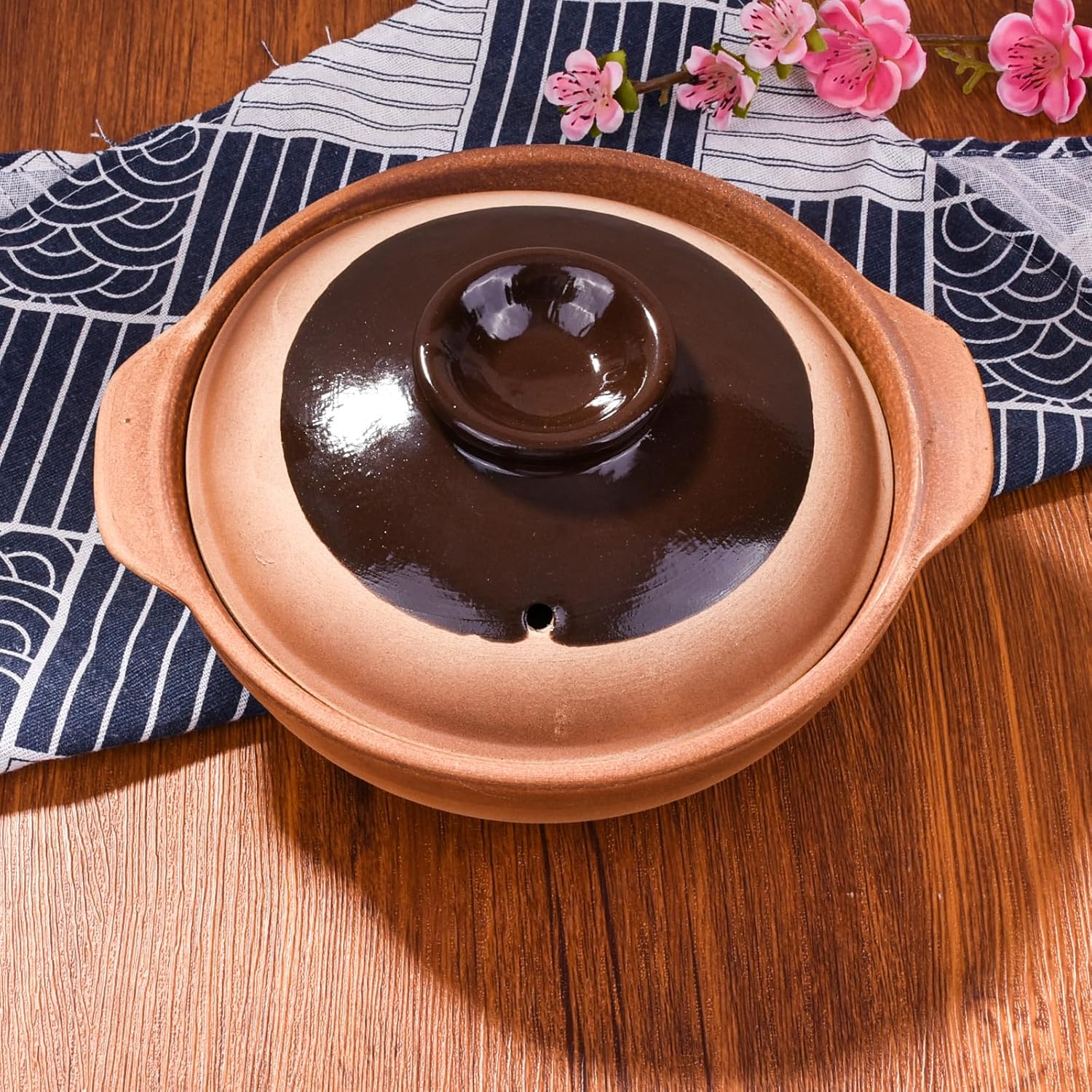 Cazuela con tapa Olla de arcilla china Olla de arcilla japonesa Olla de piedra coreana Olla de cocina de cerámica Olla de tierra Olla de estofado