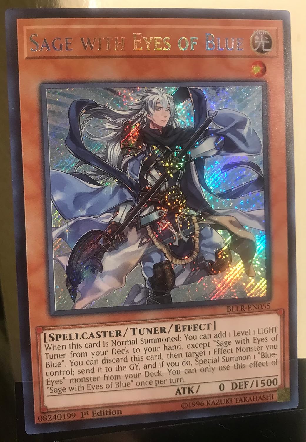 Sage with Eyes of Blue – BLLR-EN055 – Battles of Legend Light’s Revenge – Secret Rare – 1 edición