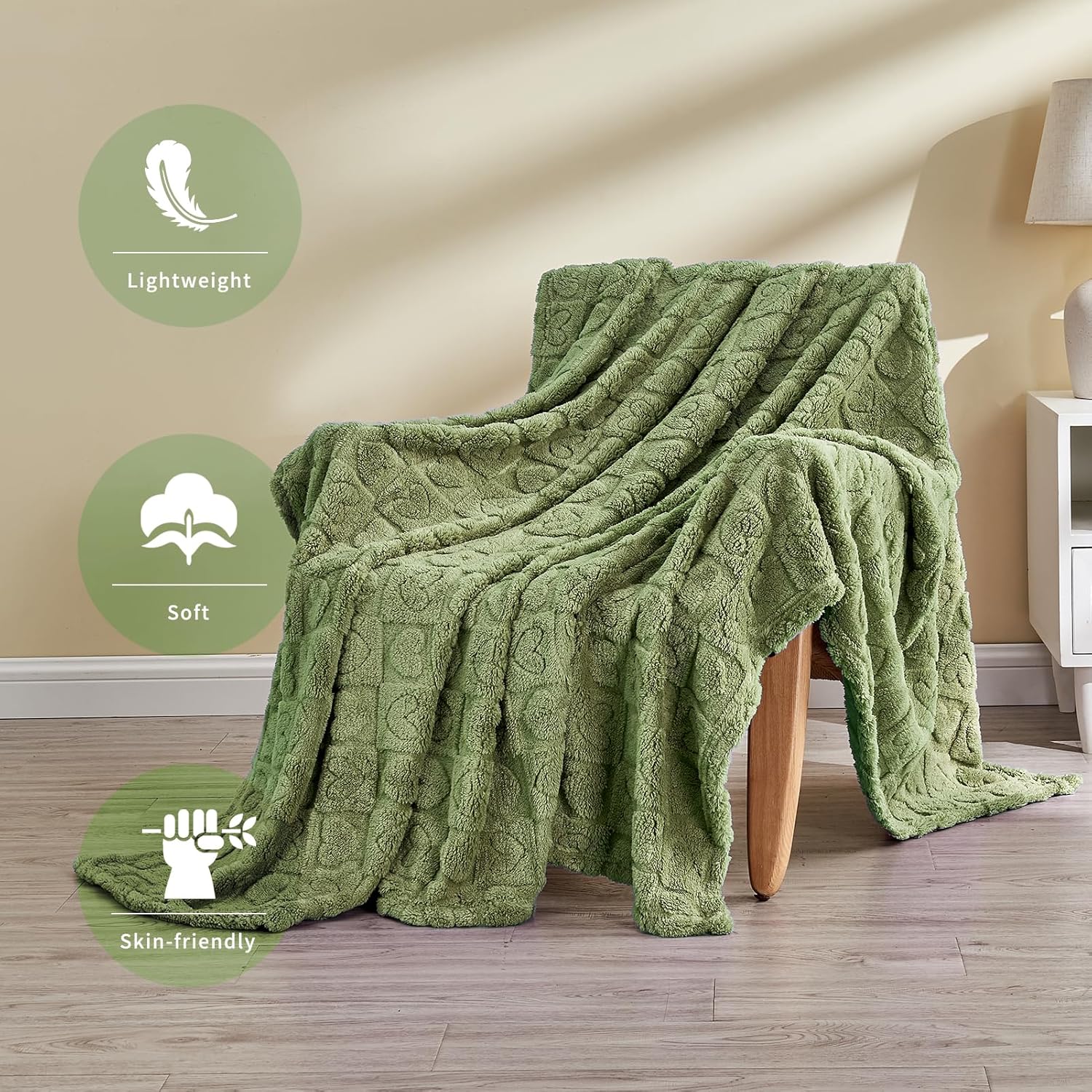 FY FIBER HOUSE Mantas con cuadros de corazón, mantas suaves y cálidas para regalar a tu pareja, mamá, padre, manta lavable y ligera para sofá, cama,