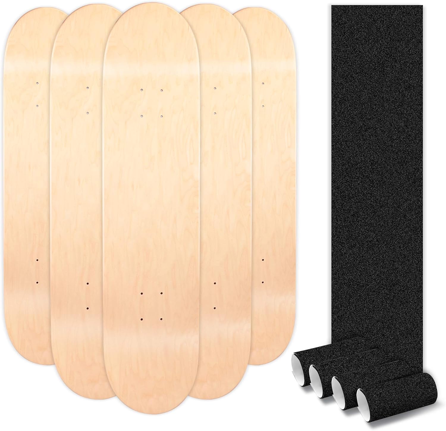 LOSENKA Arce Skateboard Decks Double Tail Skateboard Light Decks Free Skateboard Grip Tape