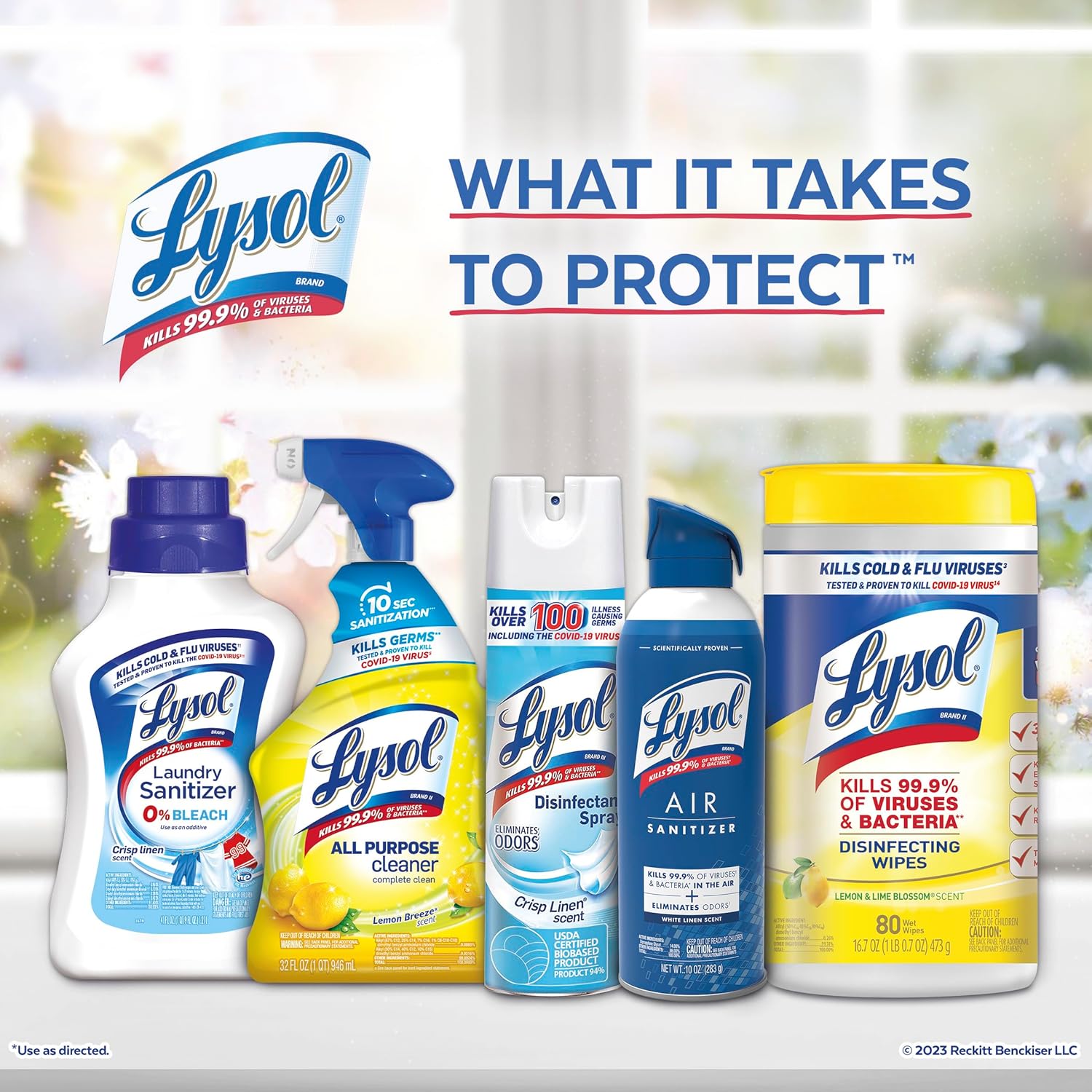 Lysol Aerosol desinfectante de aire, para desinfección del aire y eliminación de olores, aroma fresco simple, 10 onzas líquidas (paquete de 3)