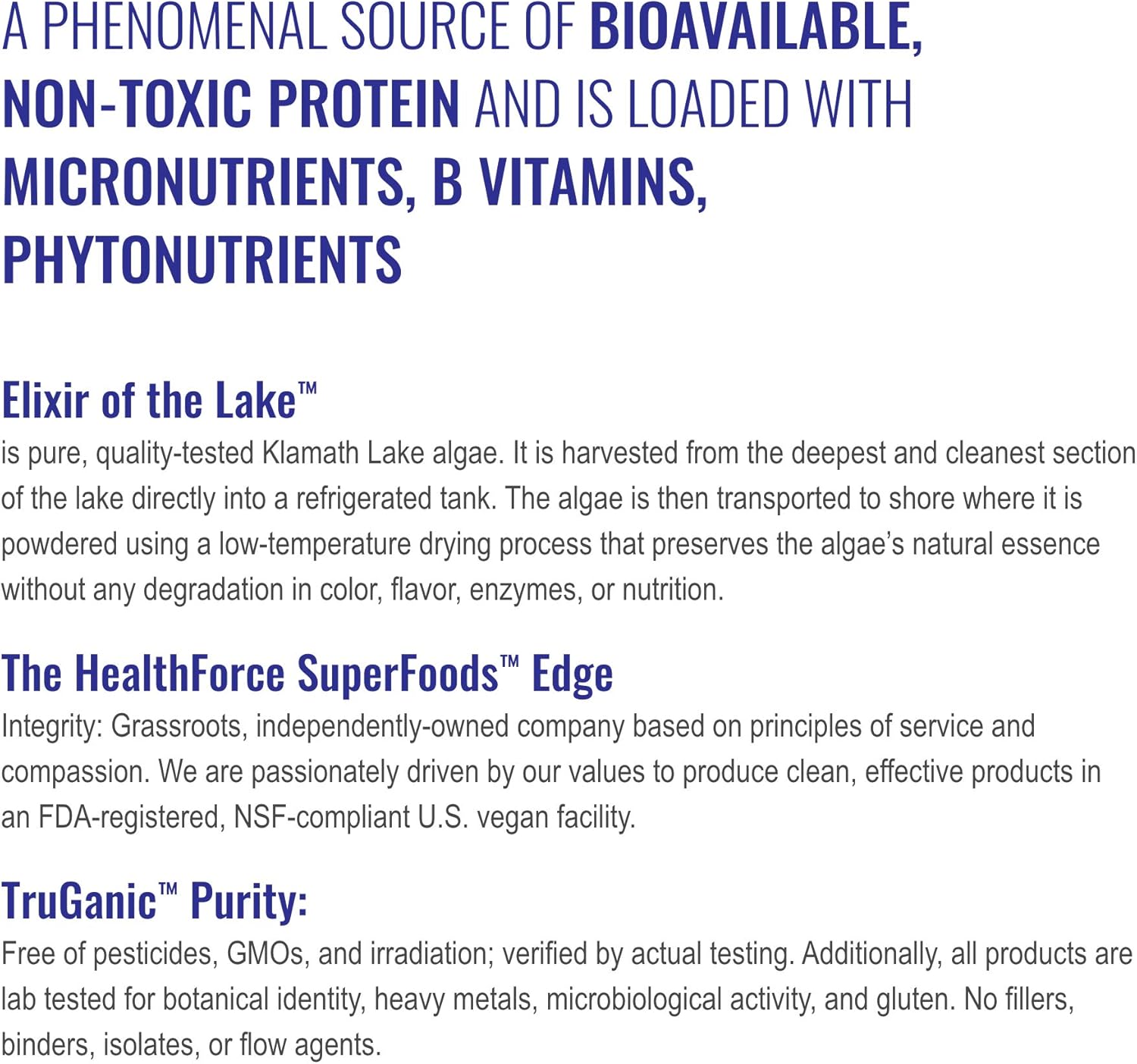 Healthforce Elixir de el lago, polvo, 50gramos, 1, 1