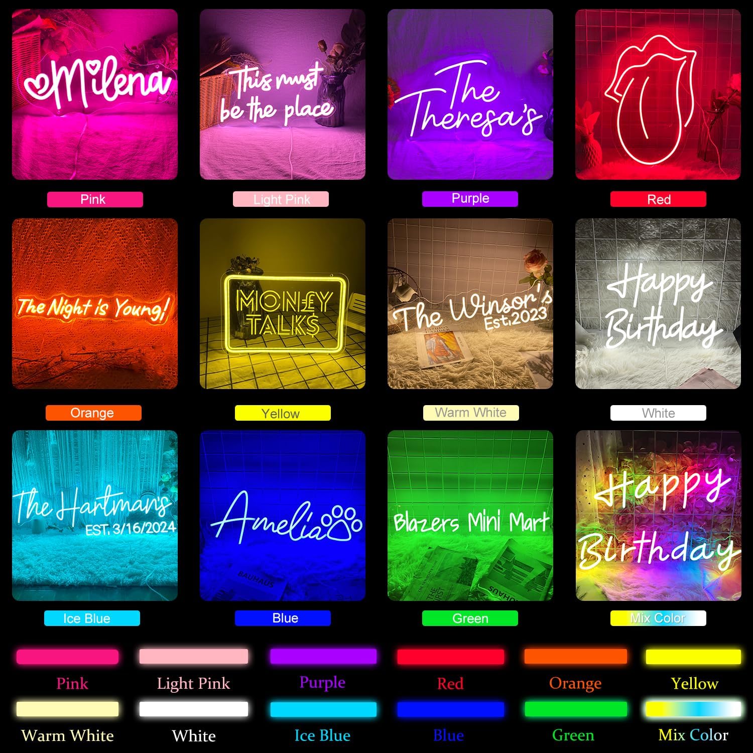 Letrero de neón personalizado para boda, con texto en inglés “Will You Marry Me”, letreros LED para decoración de pared de dormitorio, para