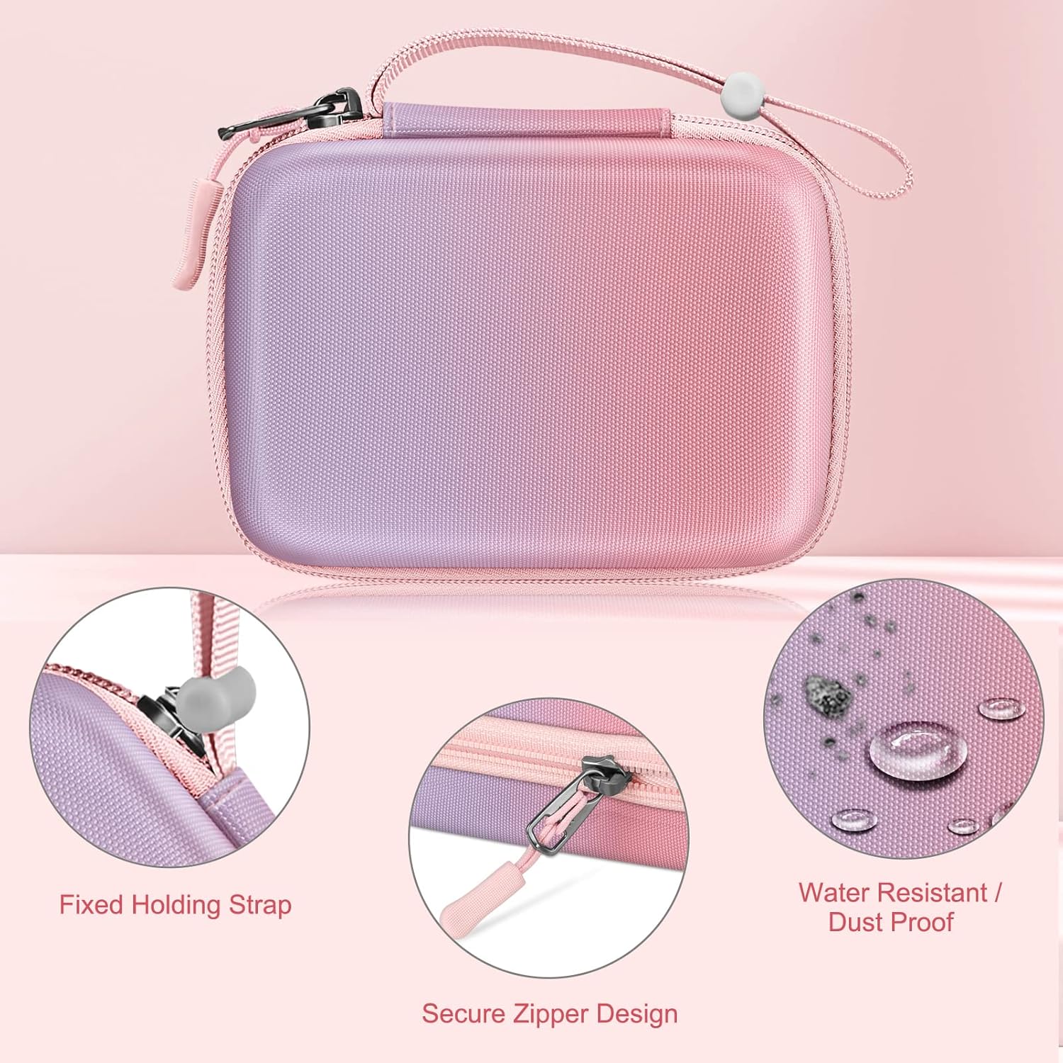 Fintie Funda para cámara infantil compatible con GoopowMgaoloCIMELRSecktonGKTZDesuccusOZMIAgoigoOurlifeUnicorn Kids Camera Toys & Video Camera,