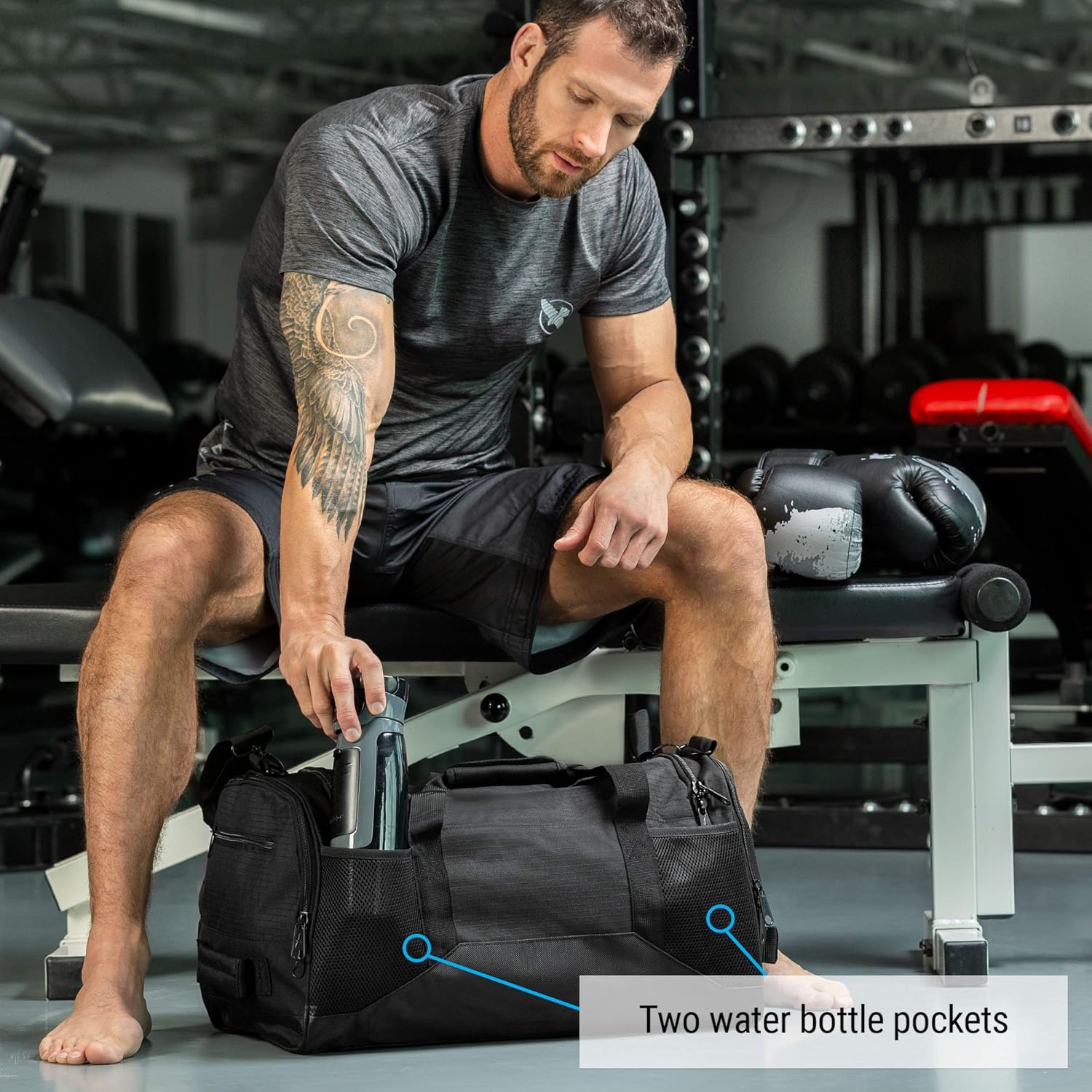 Hayabusa Marvel Hero Elite Bolsa de lona – The Punisher, 50L