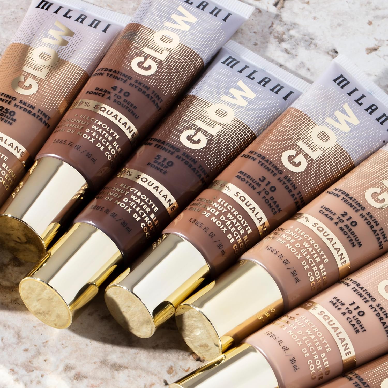 Milani Tinte hidratante para la piel con brillo