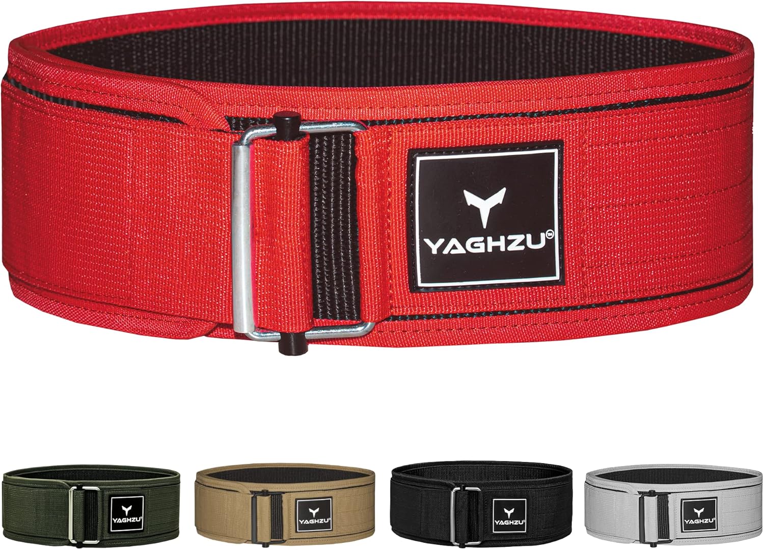 Quick Locking Weight Lifting Belt – Adjustable Lifting Belt for Powerlifting, Squat, Deadlift and Back Support, 4 inch Gym Belt for Men and Women