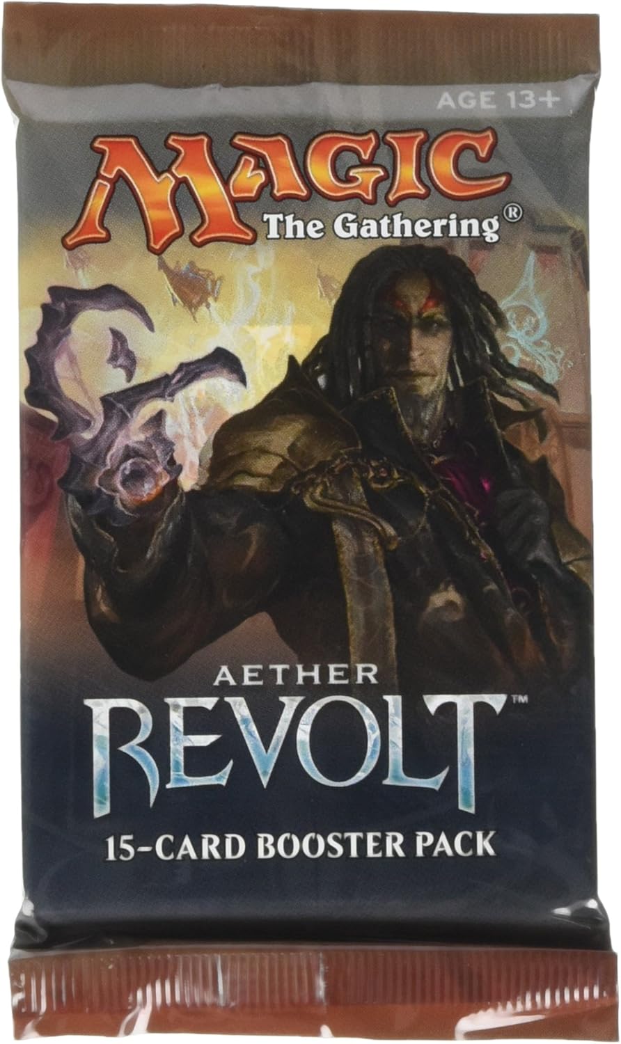 Magic the Gathering Paquete de refuerzo sellado de 15 tarjetas Aether Revolt (1 paquete)