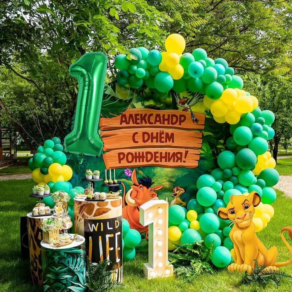 TONIFUL Globo verde oscuro de 40 pulgadas con números grandes del 0 al 9, decoración de fiesta de cumpleaños, globo de aluminio Mylar de números
