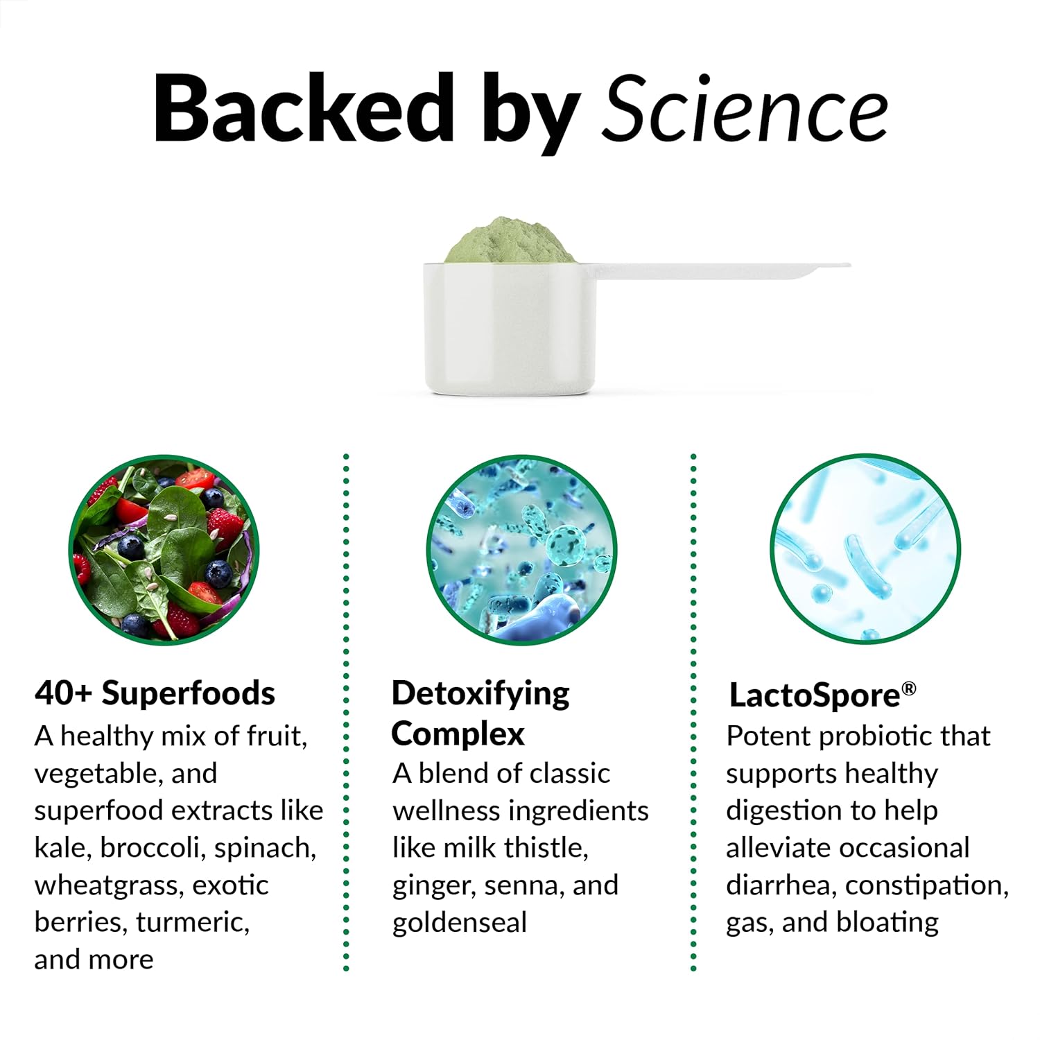 Force Factor Smarter Greens Superfoods + polvo de digestión, paquete de 2, polvo verde con 2 mil millones de probióticos, enzimas digestivas y
