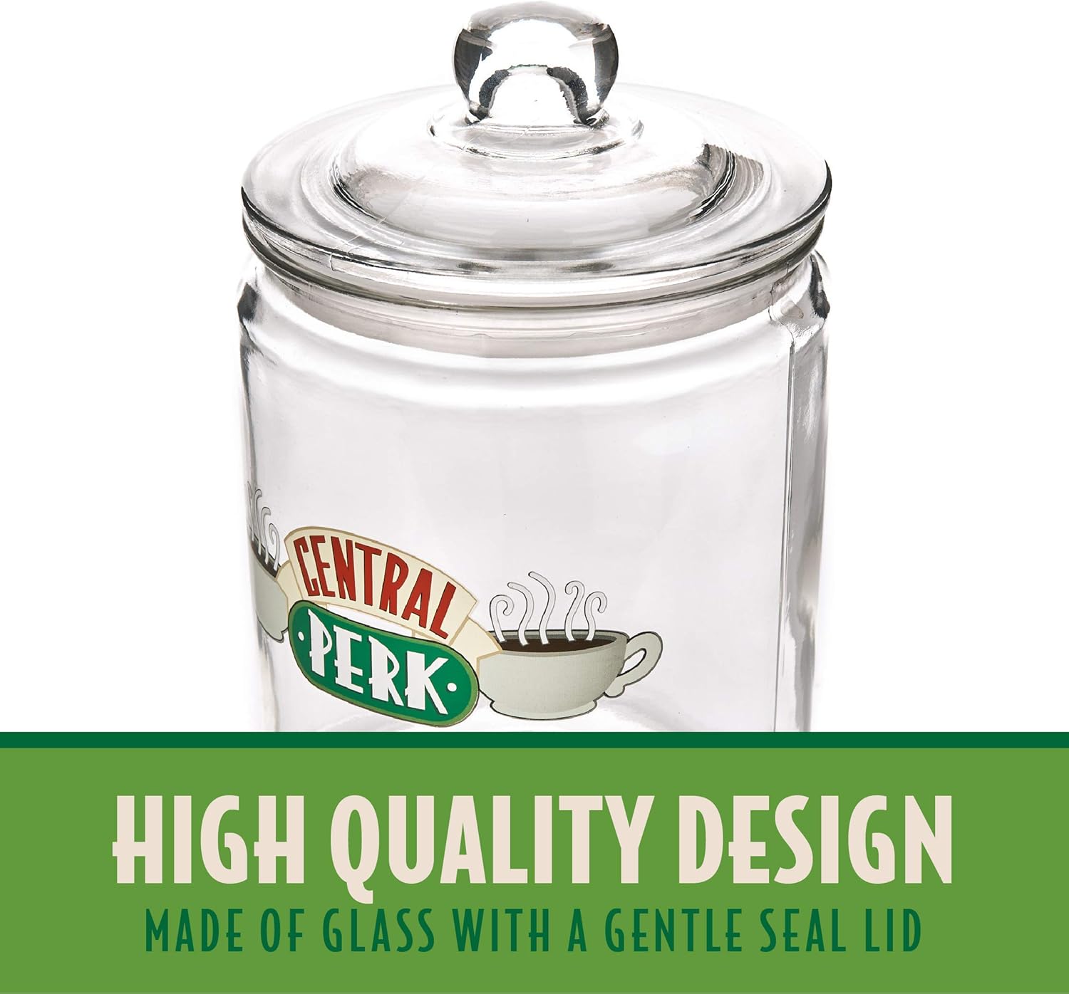 Friends TV Show Central Perk – Tarro de galletas con licencia oficial de Friends