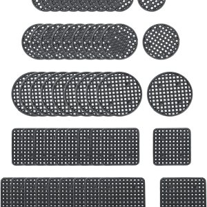 50 piezas de malla para macetas, almohadillas de drenaje de plantas, juntas redondas y cuadradas para agujeros de drenaje para jardinería, maceta, 5 50 piezas de malla para macetas, almohadillas de drenaje de plantas, juntas redondas y cuadradas para agujeros de drenaje para jardinería, maceta, 5