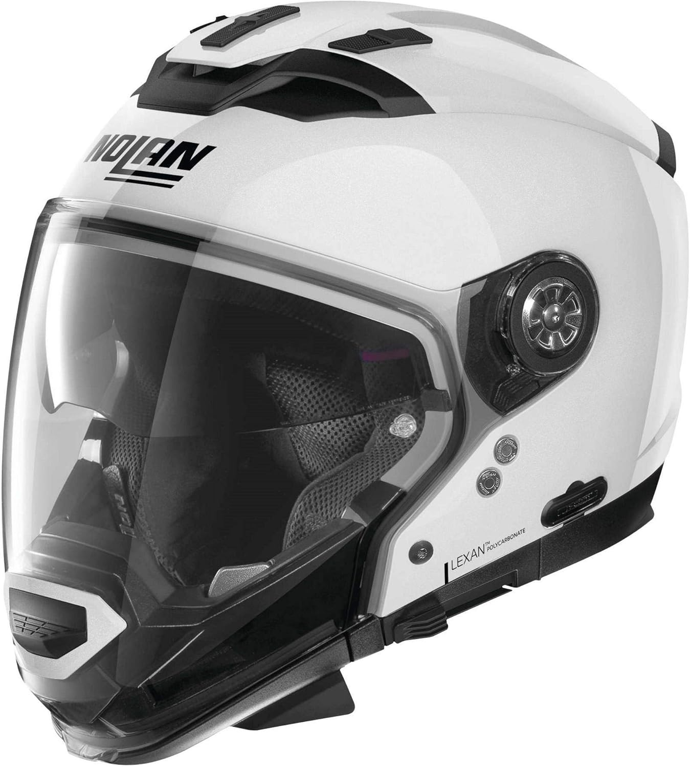 Nolan Casco N70-2 GT (pequeño) (blanco metálico)