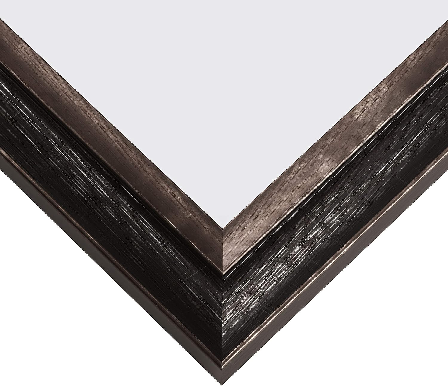 Craig Frames Ventura – Portarretratos (4 x 6 pulgadas), color negro rayado