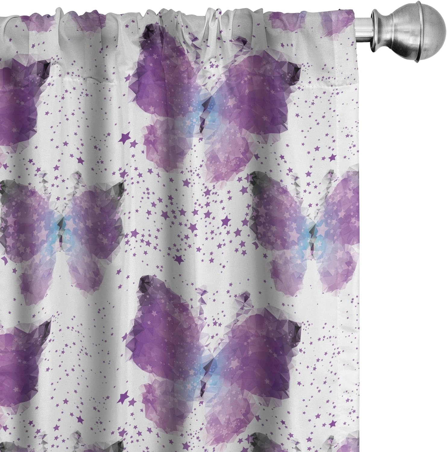 Ambesonne – Paneles de cortinas multicolores