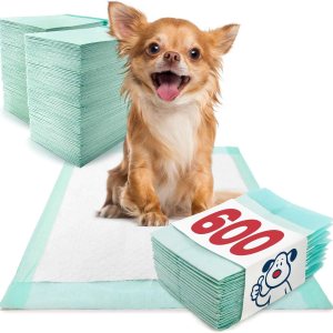 Almohadillas para cachorros, pequeñas de 17 x 24 pulgadas, paquete a granel de 600 unidades, almohadillas de primera calidad para orina para perros, Almohadillas para cachorros, pequeñas de 17 x 24 pulgadas, paquete a granel de 600 unidades, almohadillas de primera calidad para orina para perros,