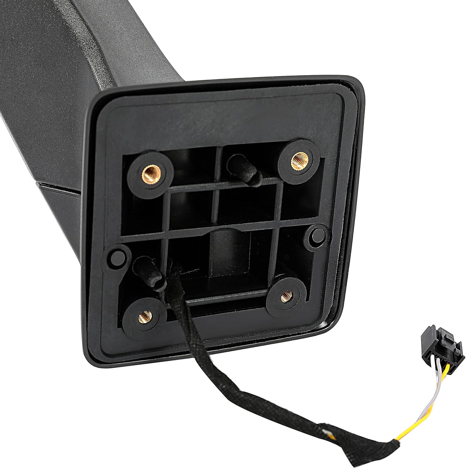 HECASA Espejo izquierdo compatible con Hummer H3  H3T 2006-2010, espejo de remolque de repuesto para espejo lateral eléctrico 20836085 plateado +