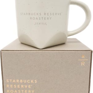 Starbucks Reserve Roastery Seattle – Taza biselada (12 onzas) (blanco) Starbucks Reserve Roastery Seattle – Taza biselada (12 onzas) (blanco)