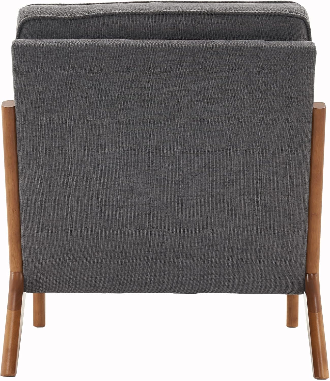 pazezog Silla decorativa para sala de estar, sillón tapizado moderno de mediados de siglo con almohada, sillón de lectura, sillas decorativas