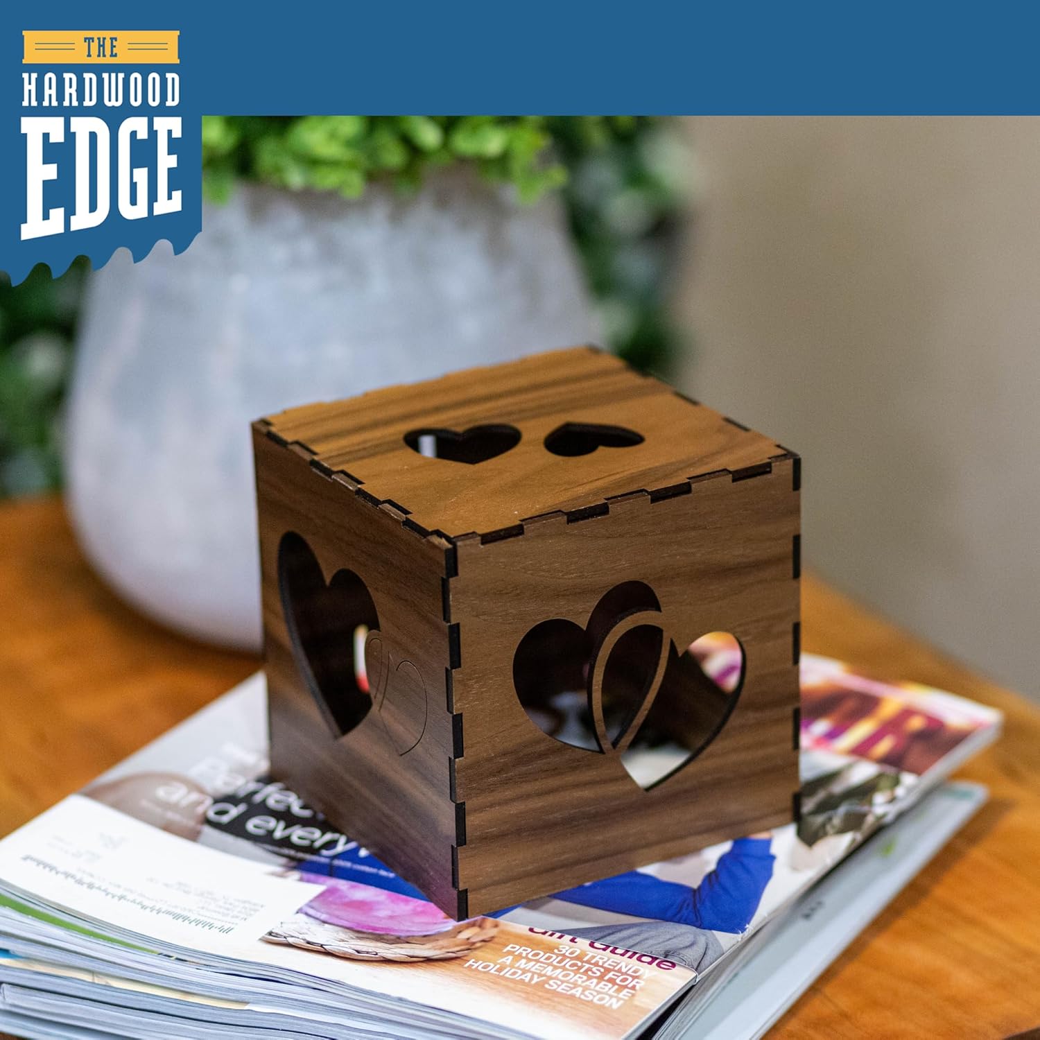 The Hardwood Edge Tablones de madera de nogal, 4 unidades de madera de nogal para manualidades de madera sin terminar, 18 pulgadas (0.118 in),