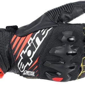 Alpinestars GP Tech v2 – Guantes (medianos) (negrorojofluorescente) Alpinestars GP Tech v2 – Guantes (medianos) (negrorojofluorescente)