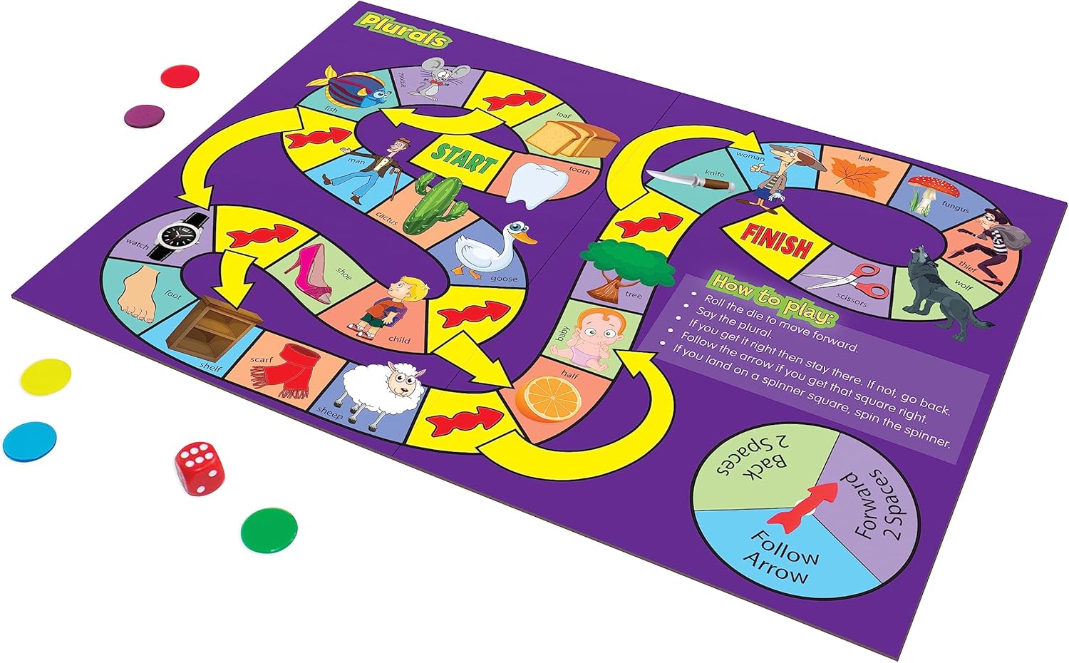 Junior Learning JL423 Juegos de mesa de ortografía, multicolor